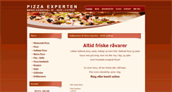 Desktop Screenshot of expertenpizza.dk