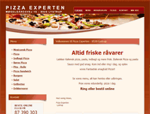 Tablet Screenshot of expertenpizza.dk